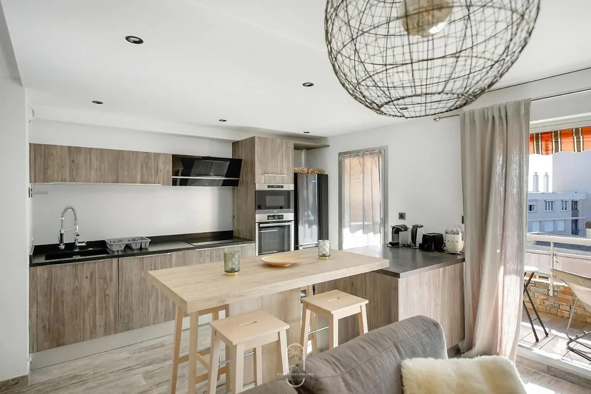 Appartamento Hyeres Centre-Les Floralies T3/Clim/Garage/Balcon By Hc